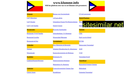 klumme.eu alternative sites