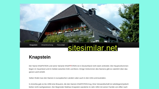 knapstein.eu alternative sites