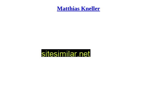 kneller.eu alternative sites