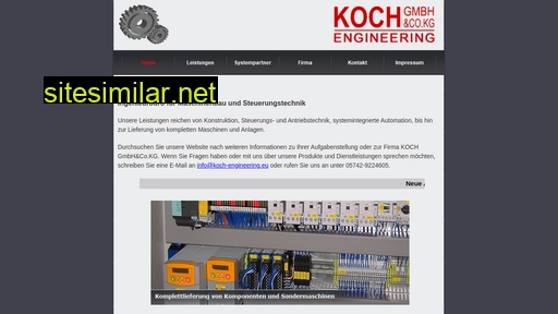 koch-engineering.eu alternative sites