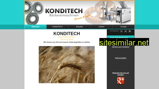Konditech similar sites
