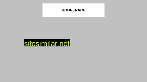 kooperace.eu alternative sites