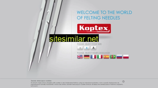 koptex.eu alternative sites