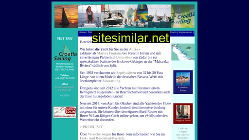 kroatien-segeln.eu alternative sites