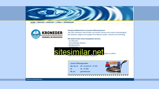 kroneder.eu alternative sites