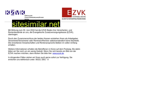 kzvk-baden.eu alternative sites