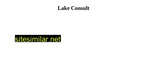 lake-consult.eu alternative sites