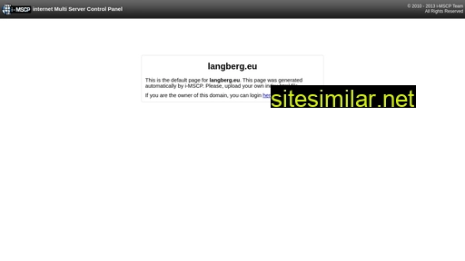 langberg.eu alternative sites