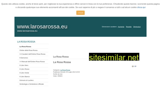 larosarossa.eu alternative sites