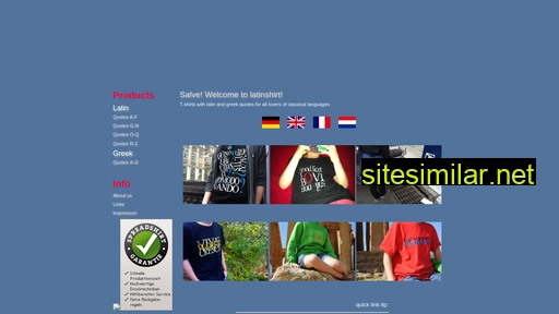 latinshirt.eu alternative sites