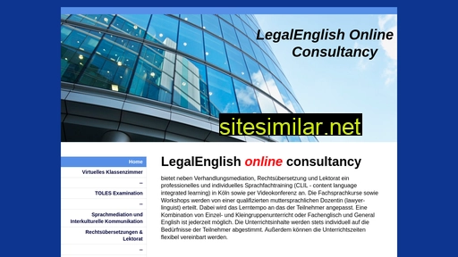 Legalenglish-koeln similar sites