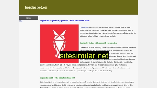 legolasbet.eu alternative sites