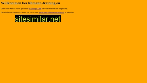 Lehmann-training similar sites