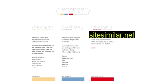 Lenzinger similar sites