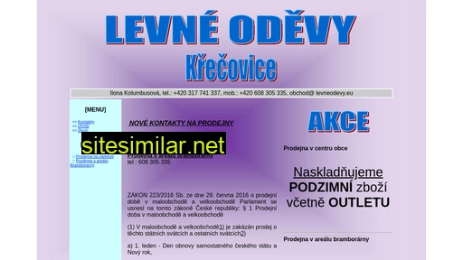 levneodevy.eu alternative sites