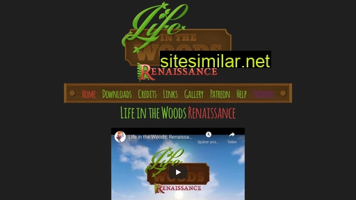 lifeinthewoods.eu alternative sites