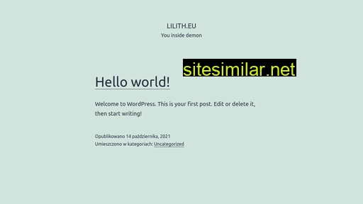lilith.eu alternative sites