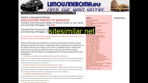 limousineroma.eu alternative sites