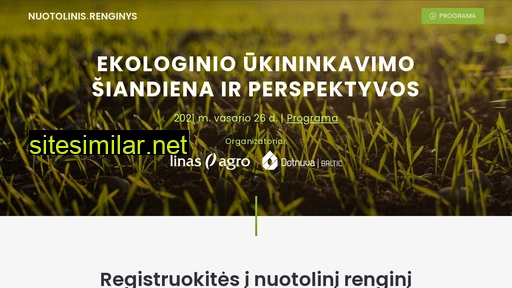 linas-agro.eu alternative sites