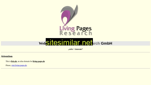 Living-pages similar sites