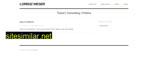 lorenz-weser.eu alternative sites