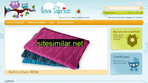 lovefabrics.eu alternative sites