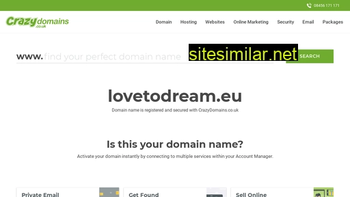 lovetodream.eu alternative sites