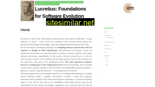 lucretius.eu alternative sites