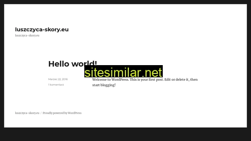 luszczyca-skory.eu alternative sites