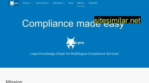 lynx-project.eu alternative sites
