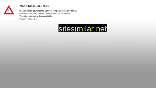 made-for-museum.eu alternative sites