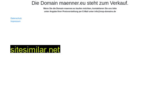 maenner.eu alternative sites