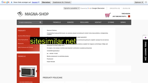 Magna-shop similar sites