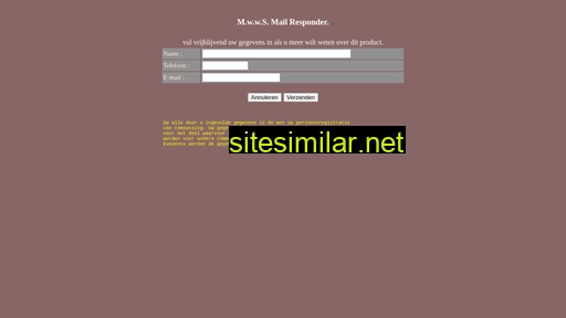 mail-responder.eu alternative sites