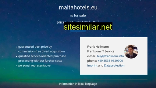 maltahotels.eu alternative sites