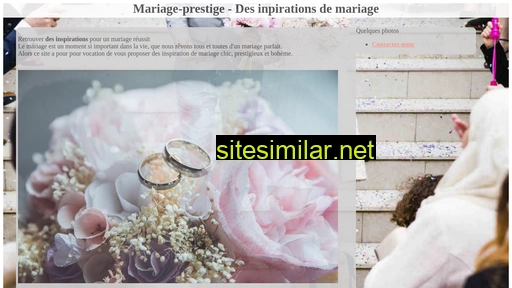 mariage-prestige.eu alternative sites