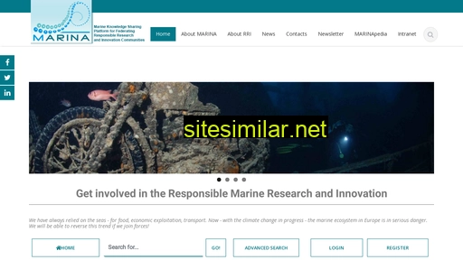 marinaproject.eu alternative sites