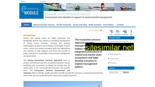 marine-ecosystem-services.eu alternative sites