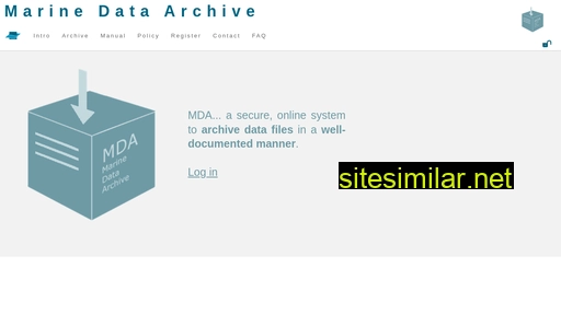 Marinedataarchive similar sites