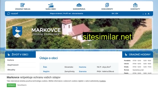 markovce.eu alternative sites