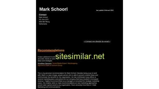markschoorl.eu alternative sites