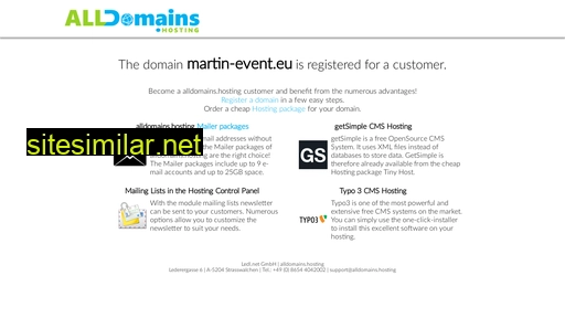 martin-event.eu alternative sites