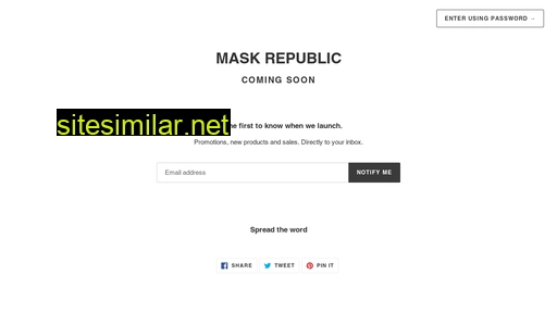 Mask-republic similar sites