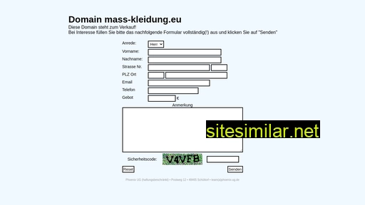 mass-kleidung.eu alternative sites