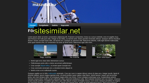 maszofal.eu alternative sites