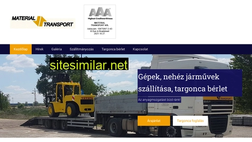 materialtransport.eu alternative sites
