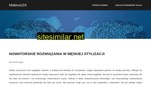 mateusz24.eu alternative sites
