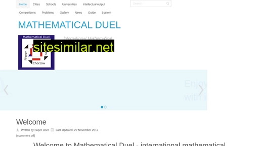mathematicalduel.eu alternative sites