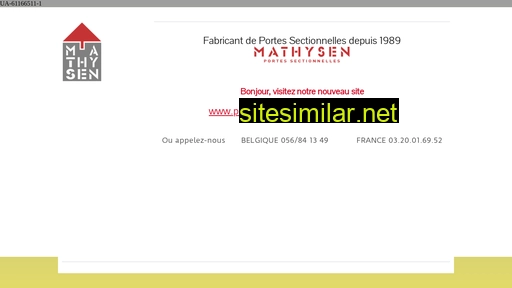 mathysen.eu alternative sites