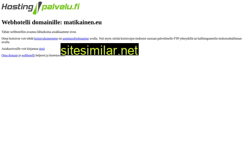 matikainen.eu alternative sites